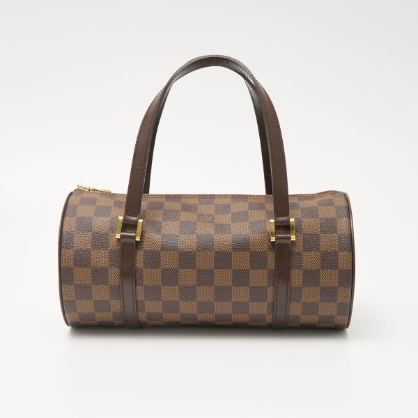 compass1703052796 Louis Vuitton Papillon PM Damier Handbag Brown