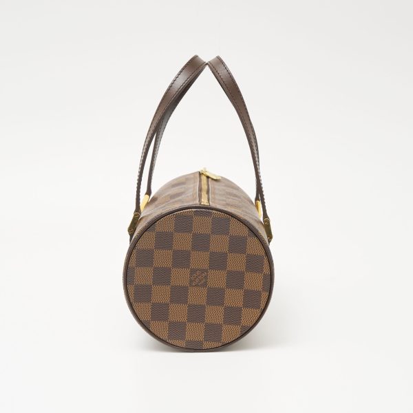 compass1703052808 Louis Vuitton Papillon PM Damier Handbag Brown