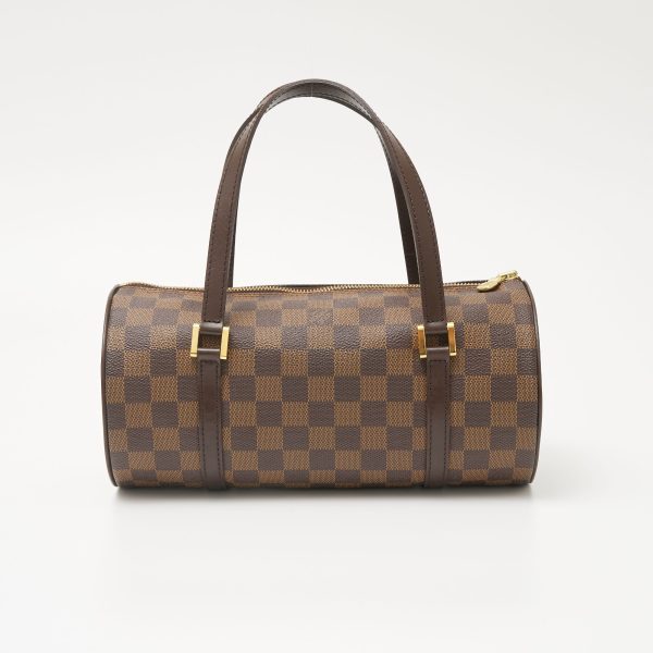 compass1703052874 Louis Vuitton Papillon PM Damier Handbag Brown