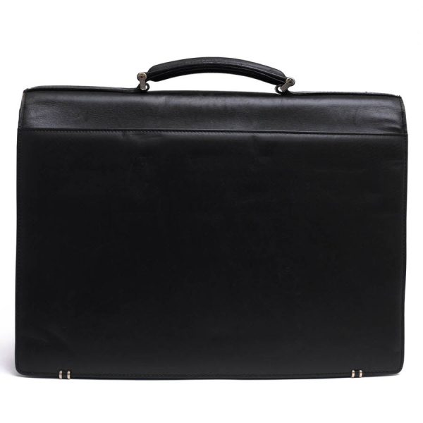 d4462 2 Gianni Versace Business Bag Black