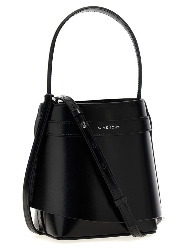 d63df688aed289c ju 2 Givenchy Black Shark Lock Bucket Bag