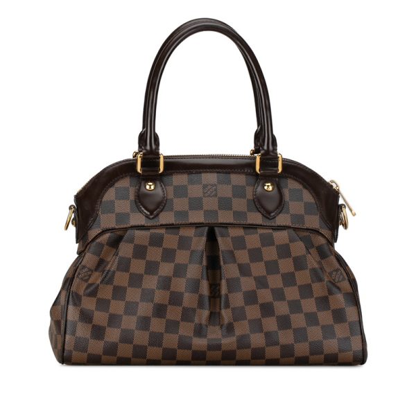 de2ohw16yb6gzpsw 3 Louis Vuitton Trevi PM Handbag Shoulder 2way Brown