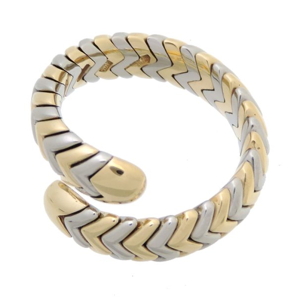 dh78299 2 Bulgari Spiga Ring Yellow Gold