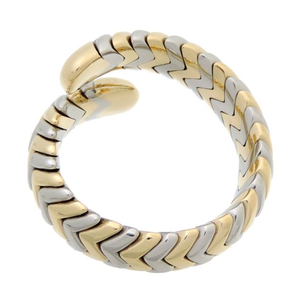 dh78299 3 Bulgari Spiga Ring Yellow Gold