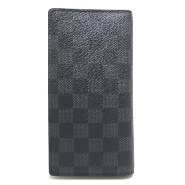 dh81867 2 Louis Vuitton Portefeuille Brother Wallet Black