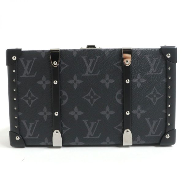 e01 st20913 3 Louis Vuitton Wallet Trunk Leather Black