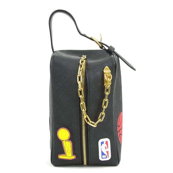 e58406a 1 Louis Vuitton x NBA Cloak Dop Kit Clutch Bag Black