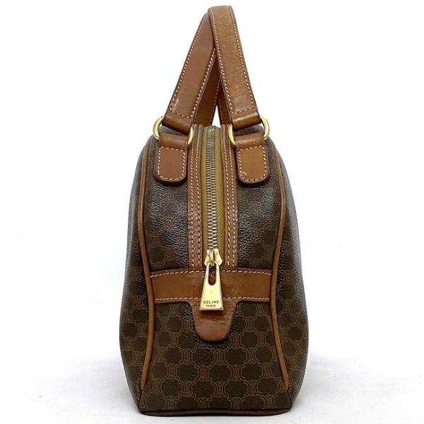 ec 18487 2 Celine Handbag Brown Macadam