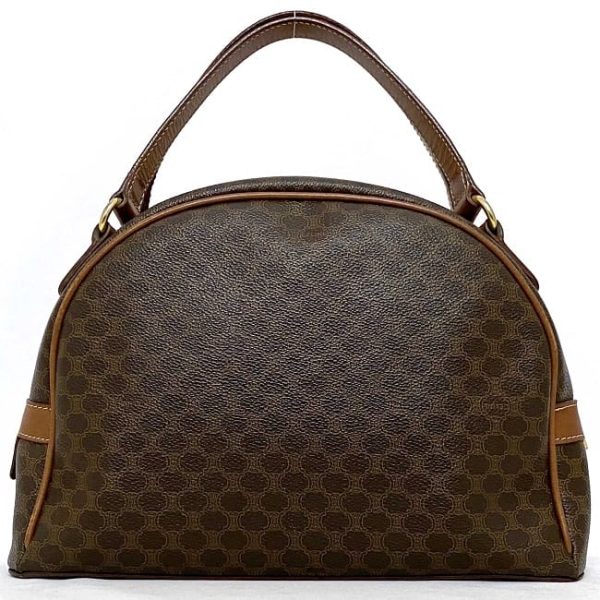 ec 18487 3 Celine Handbag Brown Macadam