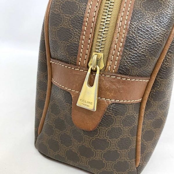 ec 18487 8 Celine Handbag Brown Macadam