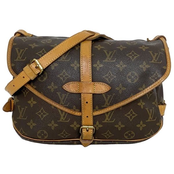 ec 18750 1 Louis Vuitton Saumur 30 Shoulder Bag Monogram Brown