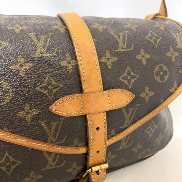 ec 18750 7 Louis Vuitton Saumur 30 Shoulder Bag Monogram Brown