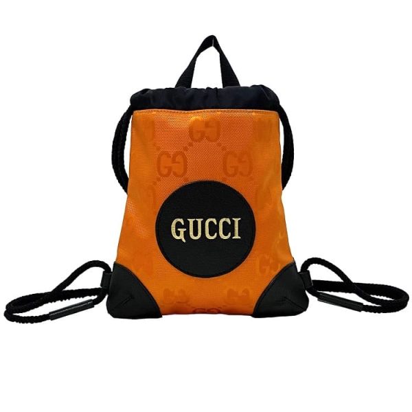 ec 18860 1 Gucci Mini Backpack Canvas Orange