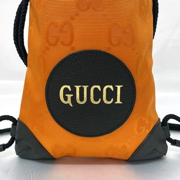 ec 18860 7 Gucci Mini Backpack Canvas Orange