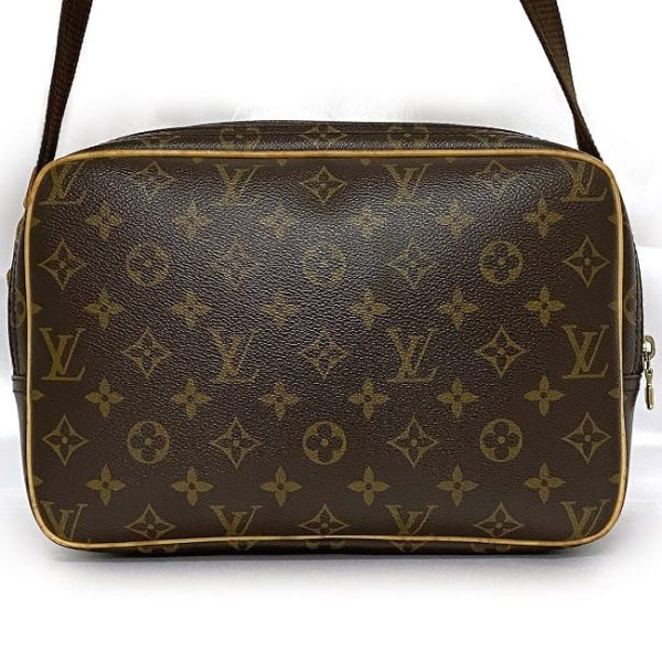 ec 18891 4 Louis Vuitton Reporter PM Shoulder Bag Monogram Brown