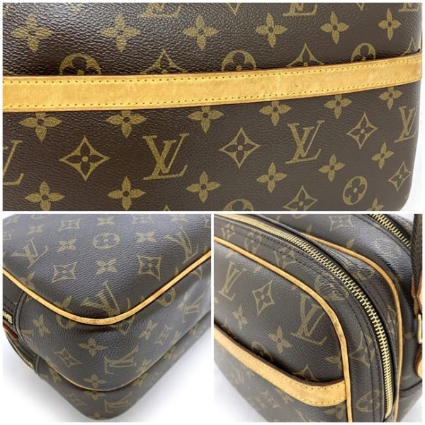 ec 18891 9 Louis Vuitton Reporter PM Shoulder Bag Monogram Brown