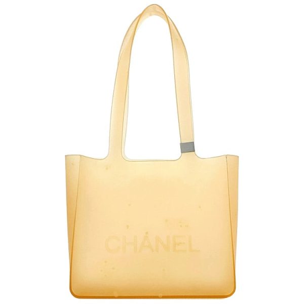 ec 18927 1 Chanel Tote Bag Rubber Orange