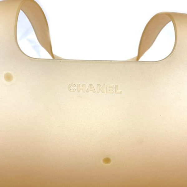 ec 18927 7 Chanel Tote Bag Rubber Orange