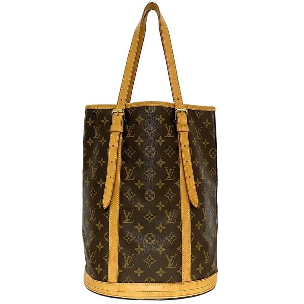 ec 19218 1 Louis Vuitton Bucket GM Tote Bag Monogram Brown