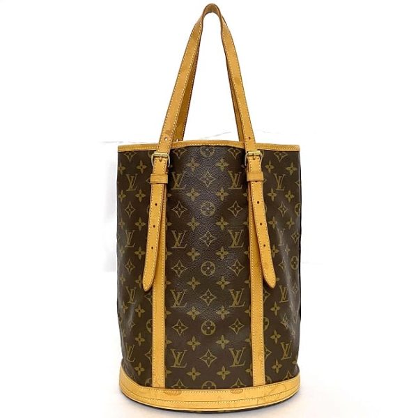 ec 19218 3 Louis Vuitton Bucket GM Tote Bag Monogram Brown