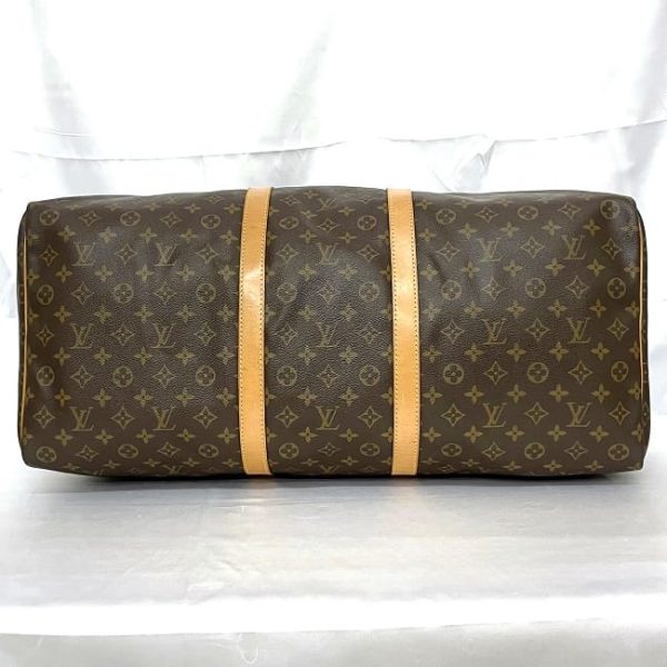 ec 19833 4 Louis Vuitton Keepall 60 Boston Bag Monogram Brown