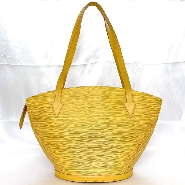 ec 20067 3 Louis Vuitton Saint Jacques Shopping Tote Bag Epi Yellow