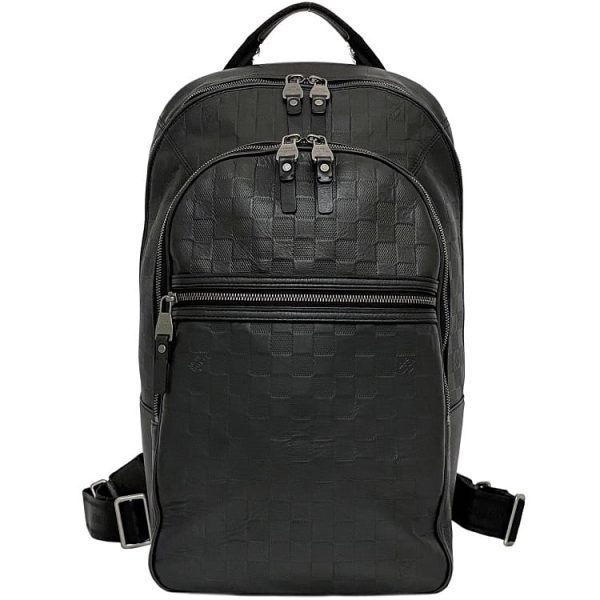 ec 20436 1 Louis Vuitton New Backpack Damier Infini Black