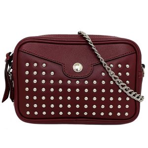 ec11912 1 Longchamp Studded Pochette Shoulder Bag Bordeaux