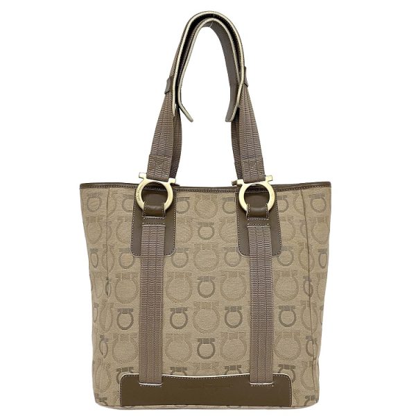 ec11914 1 Ferragamo Tote Bag Canvas Beige