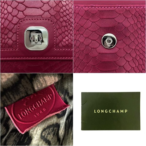 ec12196 10 Longchamp Clutch Bag Pink