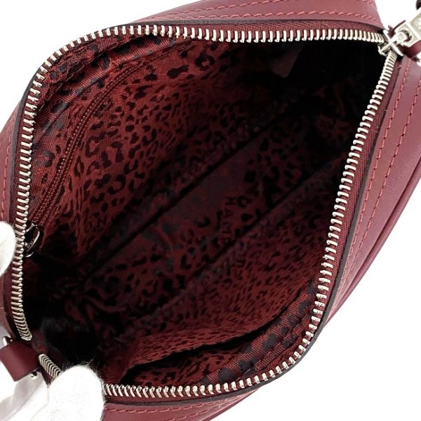 ec12373 7 Longchamp Studded Pochette Shoulder Bag Bordeaux