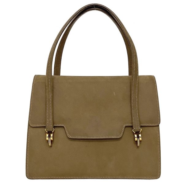 ec13312 1 Gucci Hysteria Suede Flap Mini Bag Beige