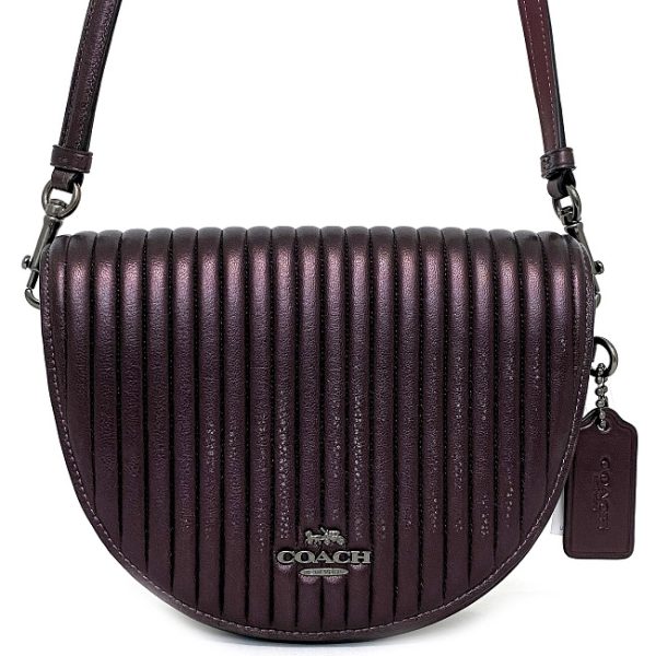 ec13336 2 Coach Ellen Shoulder Bag Leather Red