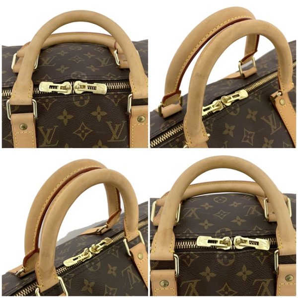 ec13539 5 Louis Vuitton Keepall Bandouliere 50 Boston Bag Monogram Brown