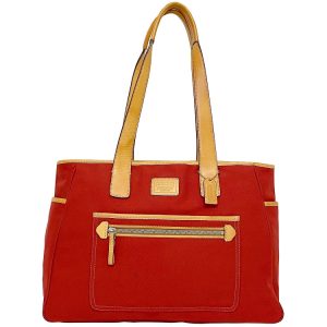 ec13890 1 Coach Tote Bag Canvas Red