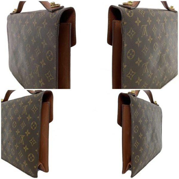 ec14234 3 Louis Vuitton 2way Monceau 28 monogram shoulder bag brown