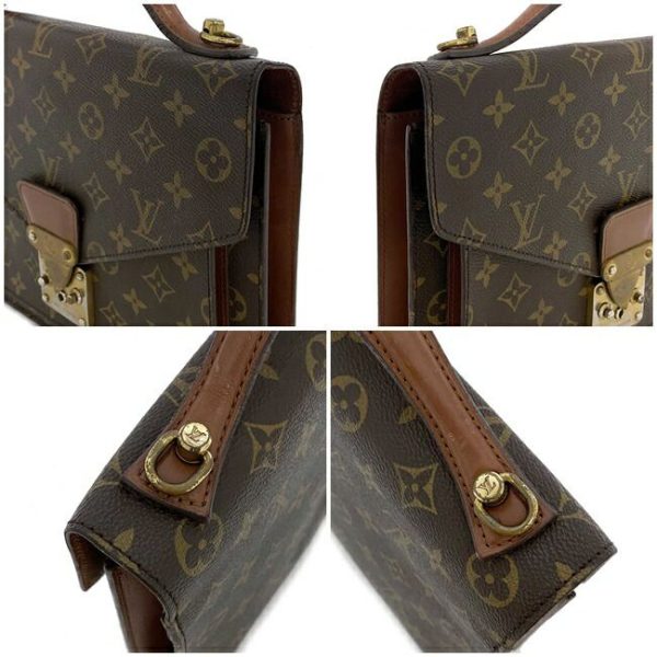 ec14234 4 Louis Vuitton 2way Monceau 28 monogram shoulder bag brown