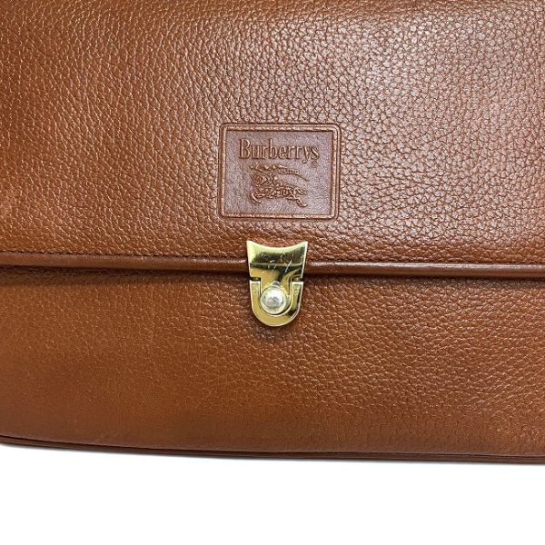 ec14332 8 Burberry Handbag Leather Brown