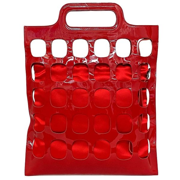 ec14449 3 Anteprima Tote Bag PVC Satin Red