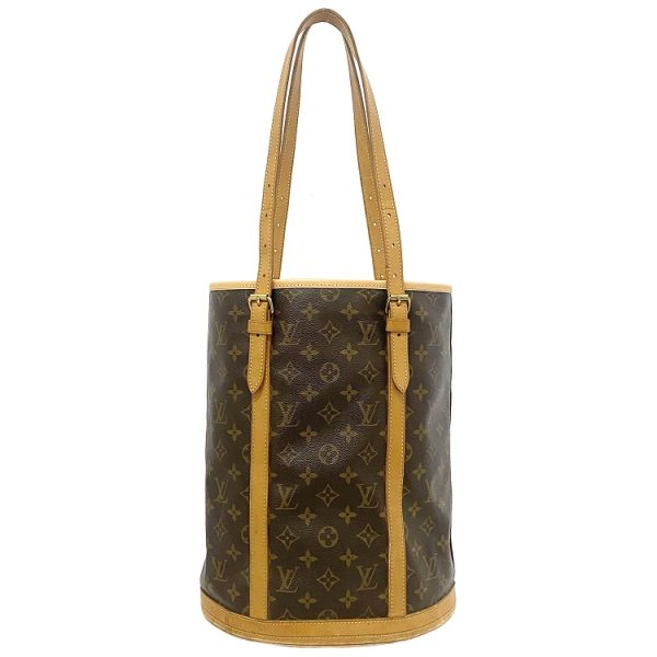 ec15840 01 Louis Vuitton Bucket GM Monogram Brown