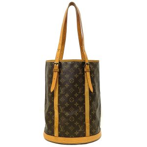 ec16100 1 Louis Vuitton Looping GM Monogram Shoulder Bag Brown