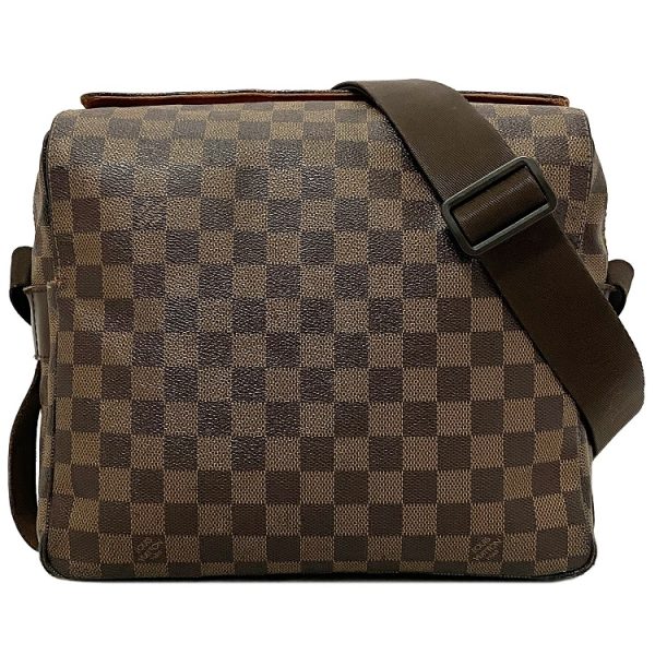 ec16483 1 Louis Vuitton Naviglio Damier Ebene Messenger Bag Brown