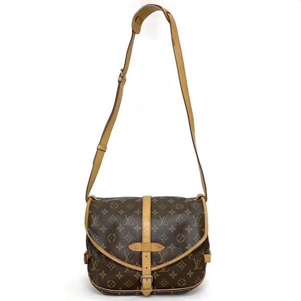 ec17042 4 Louis Vuitton Saumur 30 Shoulder Bag Monogram Brown