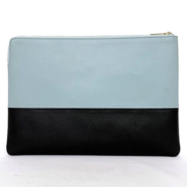 ec17561 2 Celine Clutch Bag Blue Black