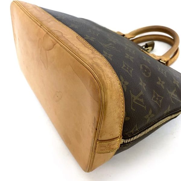 ec17715 7 Louis Vuitton Alma PM Handbag Monogram Brown