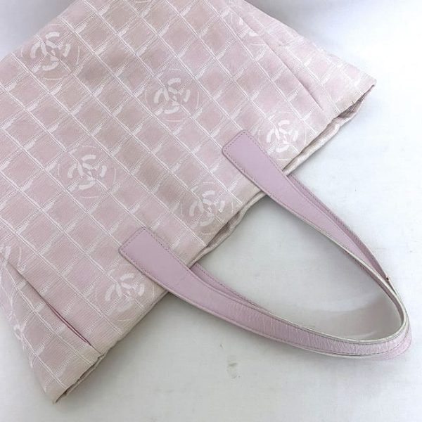 ec17720 7 Chanel Tote Bag Nylon Pink