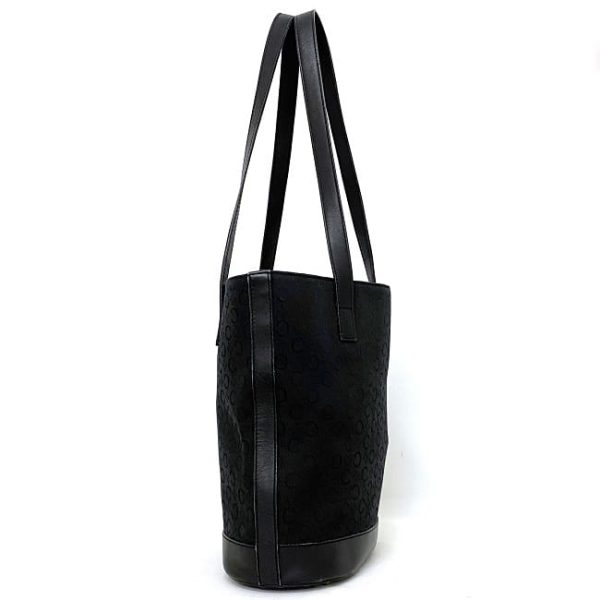 ec17798 2 Celine Tote Bag Black Gold Macadam