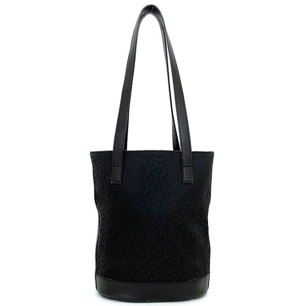 ec17798 3 Celine Tote Bag Black Gold Macadam