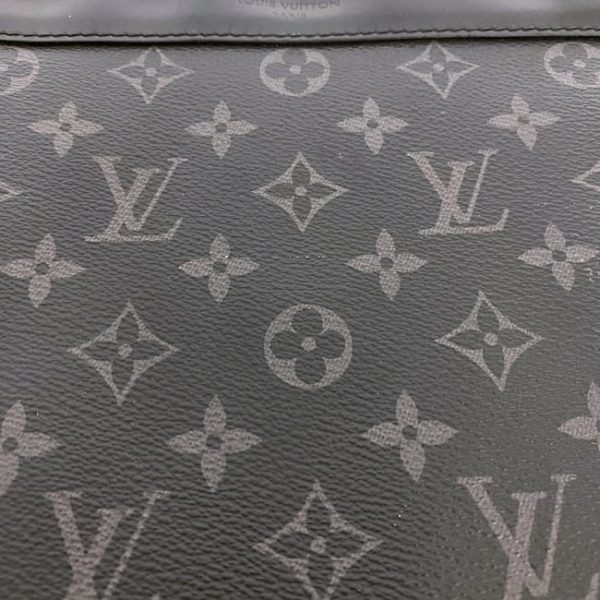 ec18124 7 Louis Vuitton Pochette Discovery Clutch Bag Monogram Eclipse Black