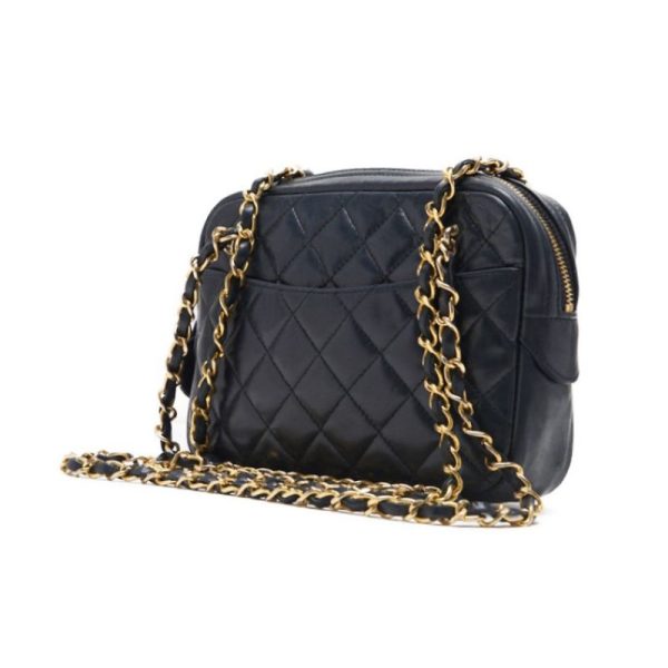 epzzrzvxpobvw 2 Chanel Matelasse Chain Shoulder Bag Black